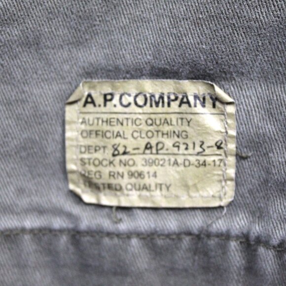 Vintage Y2K AP COMPANY Men's Military Tactical Cargo Pants Size 30x32 Army Green - Picture 8 of 10